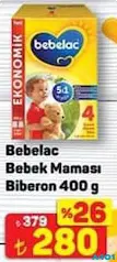 BEBELAC BEBEK MAMASI BİBERON 400 G fiyat ve kampanya bilgisi